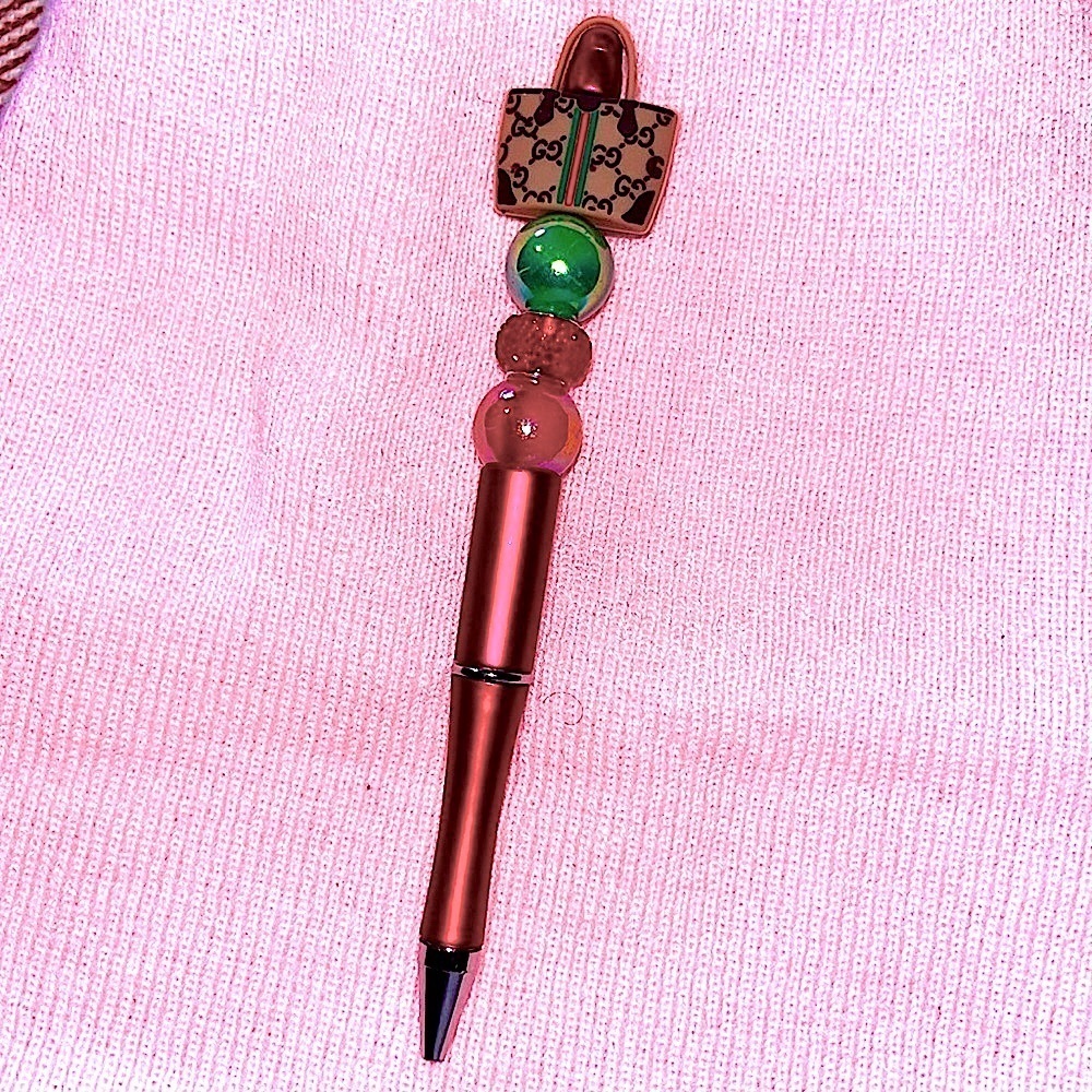 🫟🆕🫟 DIY Fashion Bendable Bling Ink Pen